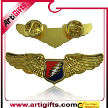 2012 wing metal security pin badges